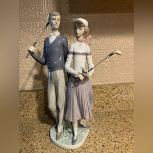 Lladro Golf couple